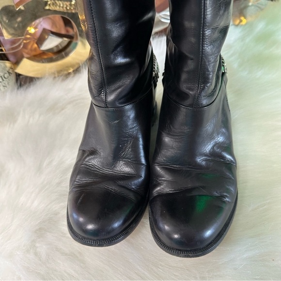 CHRISTIAN LOUBOUTIN Calfskin Ingrassato Croche Cate 20 Boots - Picture 2 of 7